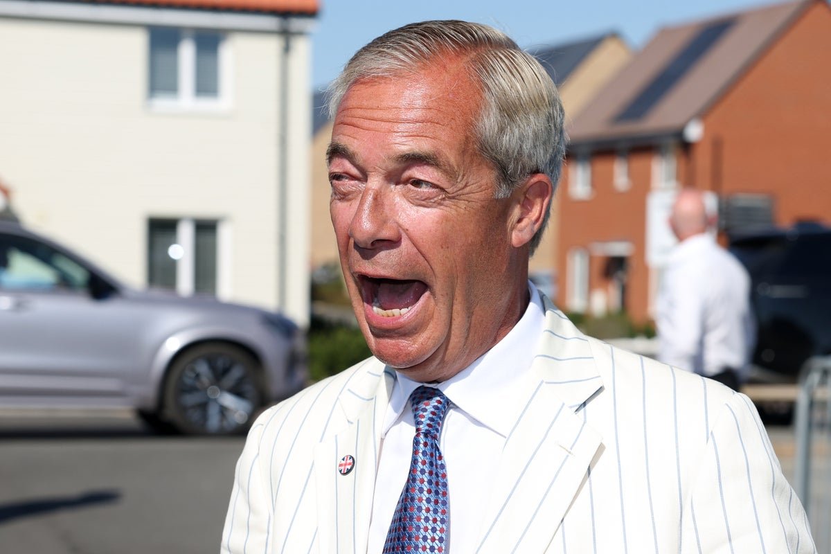 Nigel Farage regains parliamentary seat after defeating Count Binface in by-election