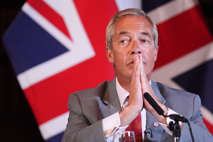 Reform UK risks falling to third place in polls amid scandals surrounding Nigel Farage